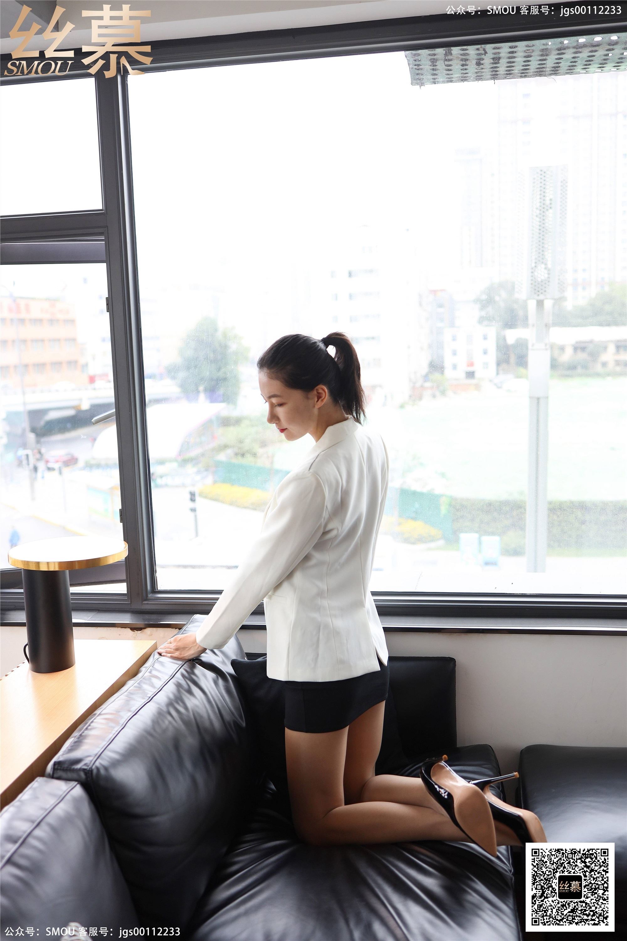 丝慕写真 SM441 天天一元 模特：茗茗《绫超薄连裤袜》